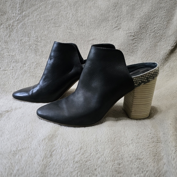 Dolce Vita Renly Heeled Mules Black Size 8.5 - Picture 5 of 10